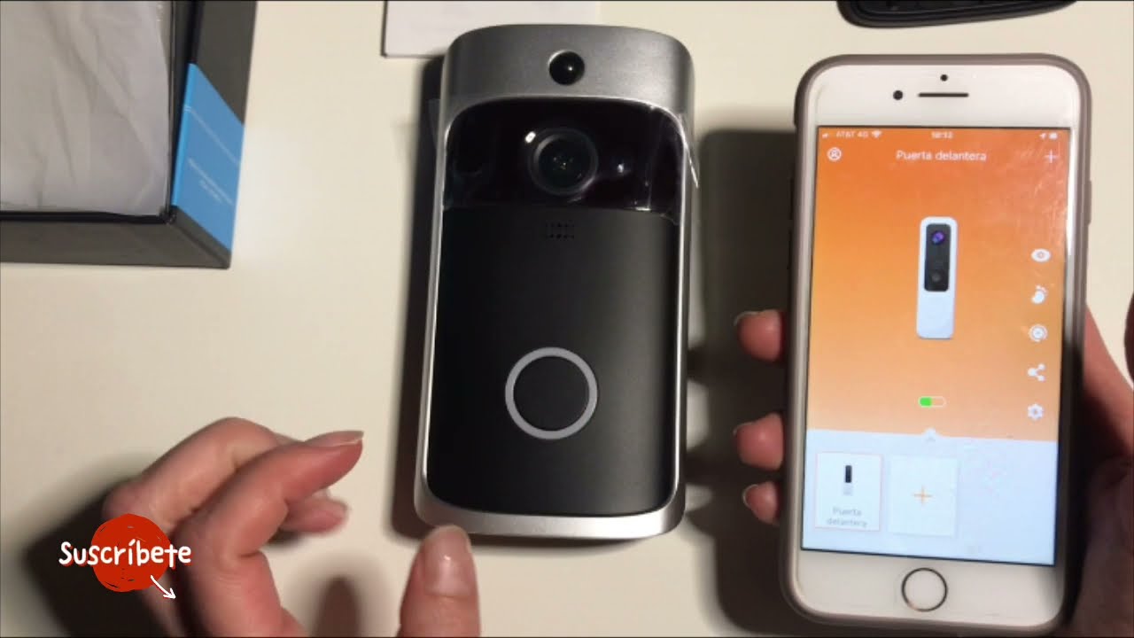 Timbre Inalámbrico Video Portero Wifi Instalación y Funcionamiento