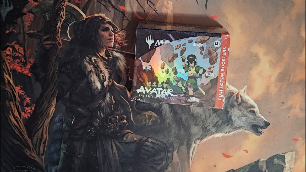 Opening a Avatar The Last Airbender Collector Box