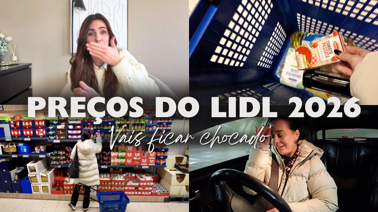 Ela invadiu o MEU VÍDEO e eu não estava preparada!! Preços Lidl 2026 + vlog 