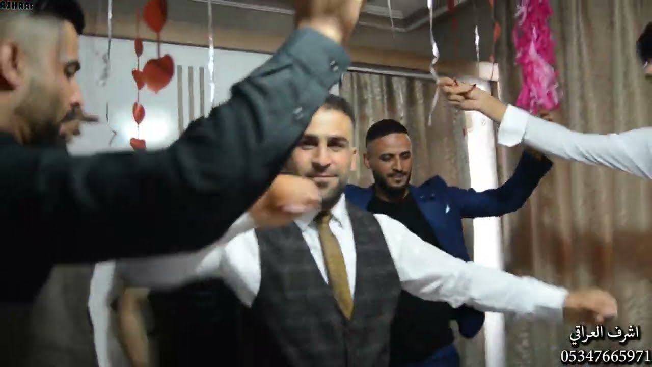جديد جديد حفلة زفاف حبيب ال بخجه الفنان نجم جاويش تصوير انتاج اشرف العراقي