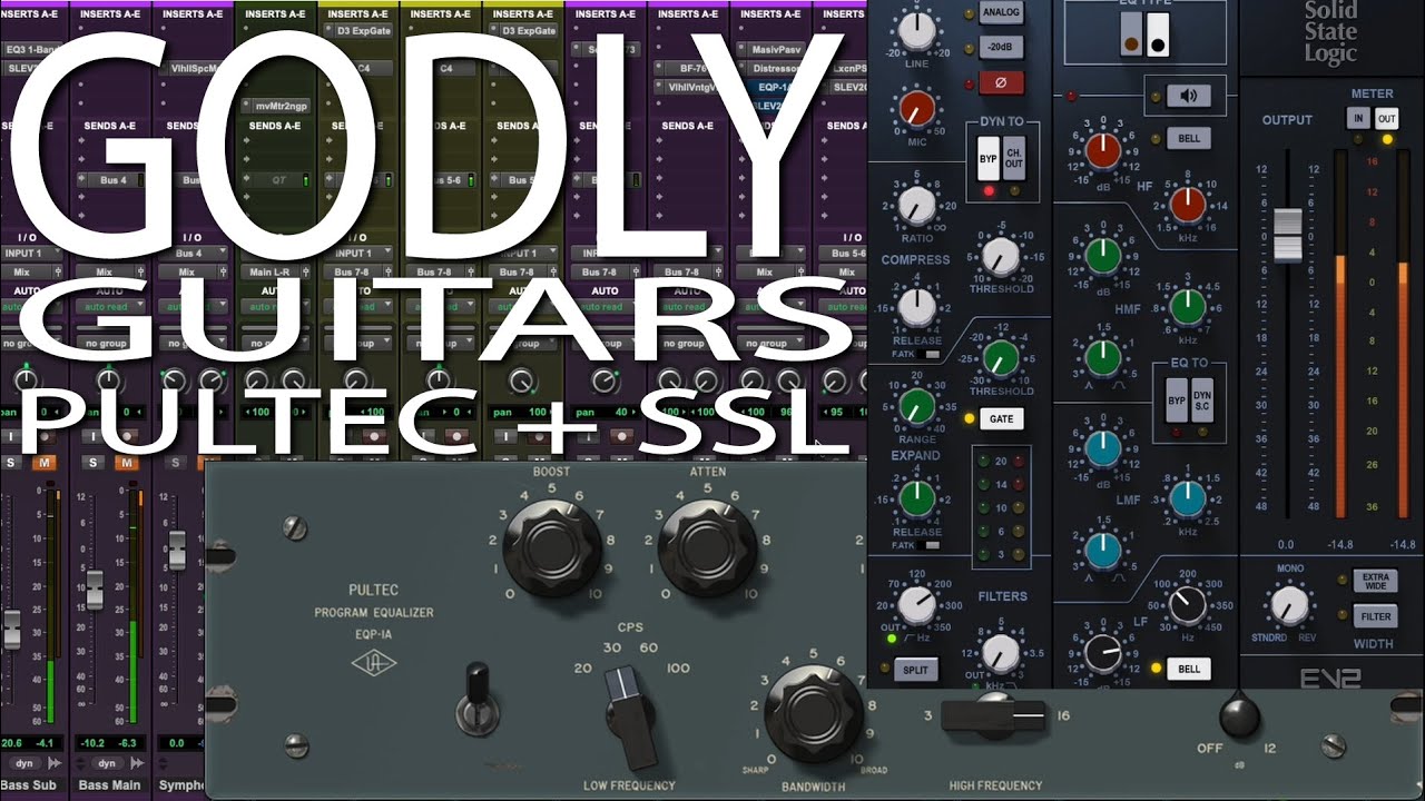 Godly Guitars: Pultec Quirk Meets Terry Date SSL EQ Techniques