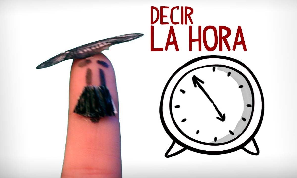 Aprenda dizer as horas em Espanhol. aprender espanhol