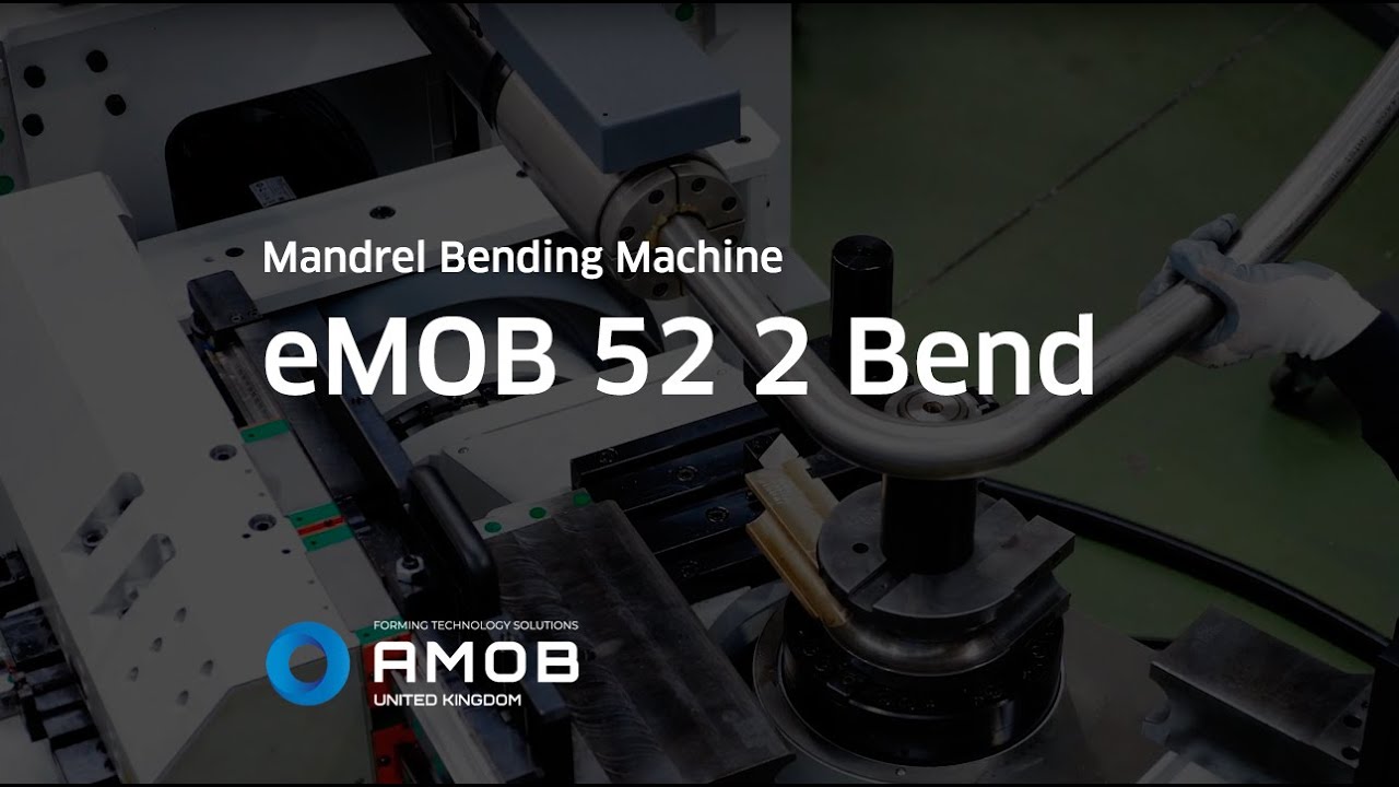 eMOB 52 2 bend Mandrel Bending Machine  AMOB UK