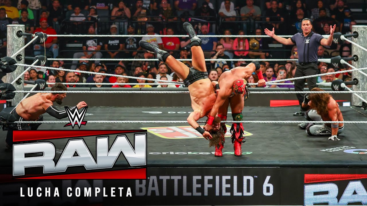 LUCHA COMPLETA: AJ Styles & Dragon Lee vs. The Judgment Day: Raw, 20 de Oct. 2025