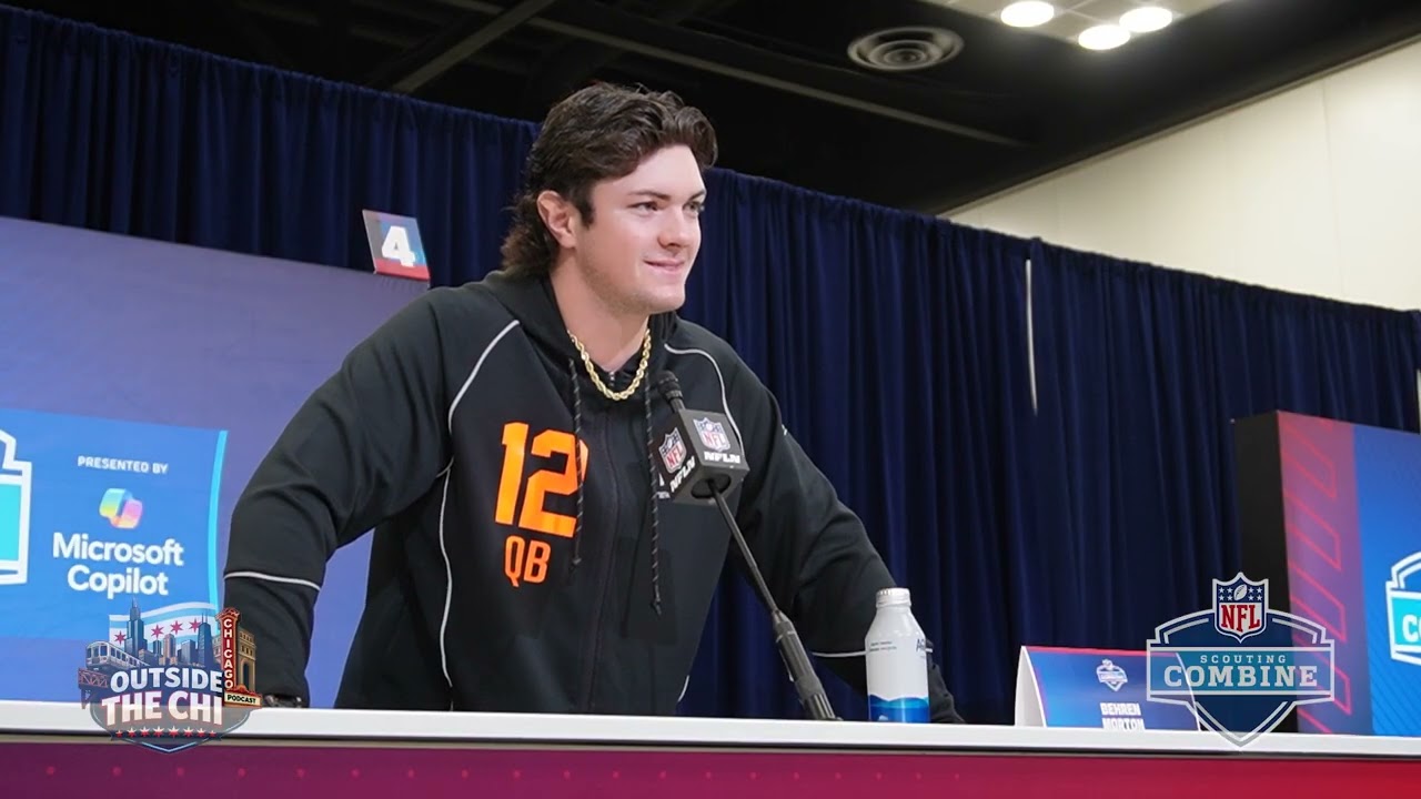 Outside The Chi at the NFL Scouting Combine: Texas Tech Quarterback Behren Morton