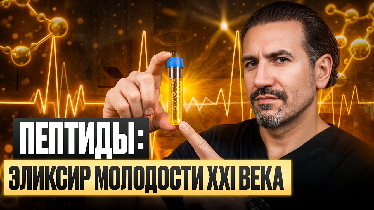 ВСЯ ПРАВДА О ПЕПТИДАХ - они меняют ТЕЛО и МОЗГ!? ТОП 5 пептидов для красоты и здоровья