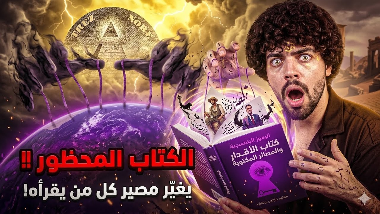 � تم تسريب كتاب الرموز البنفسجية الأخطر في العالم  القادم مرعب