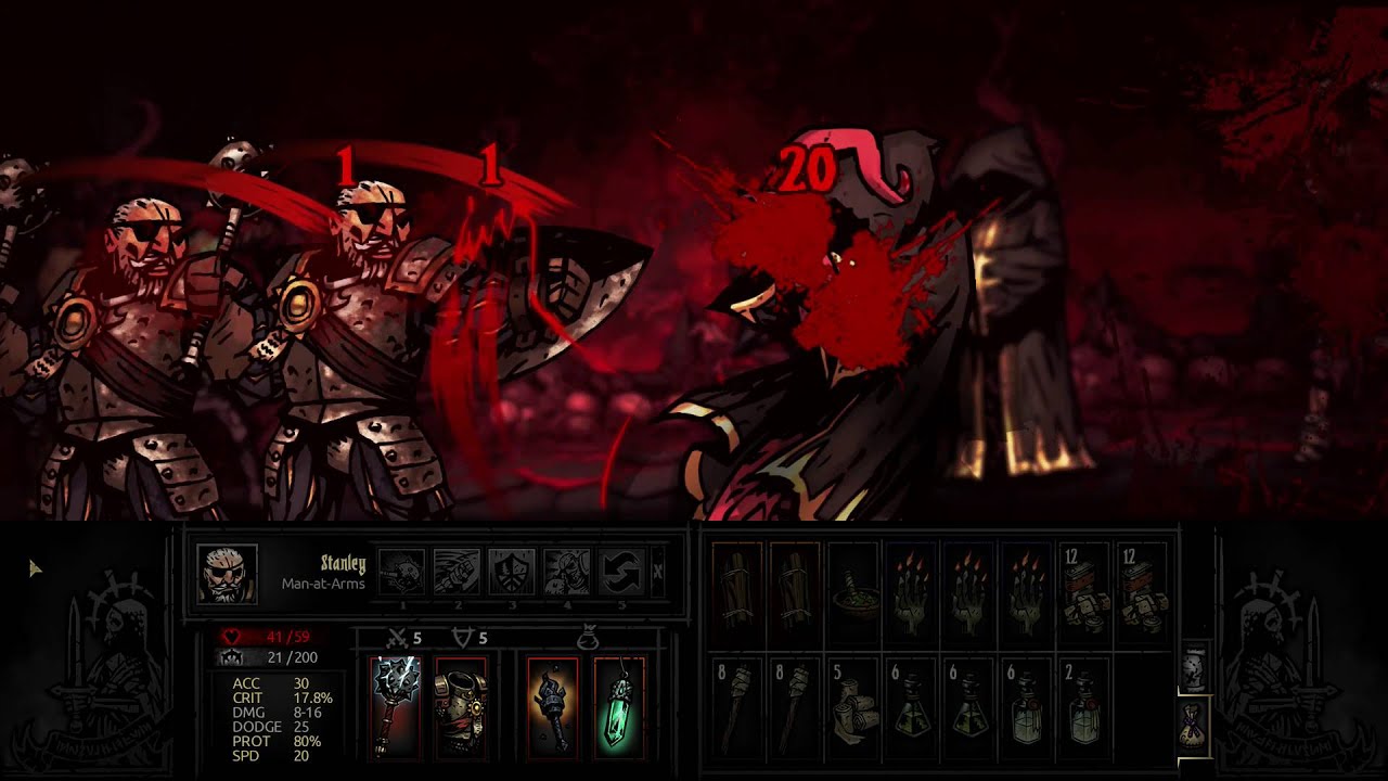 Darkest Dungeon - Activate 3 Iron Crowns