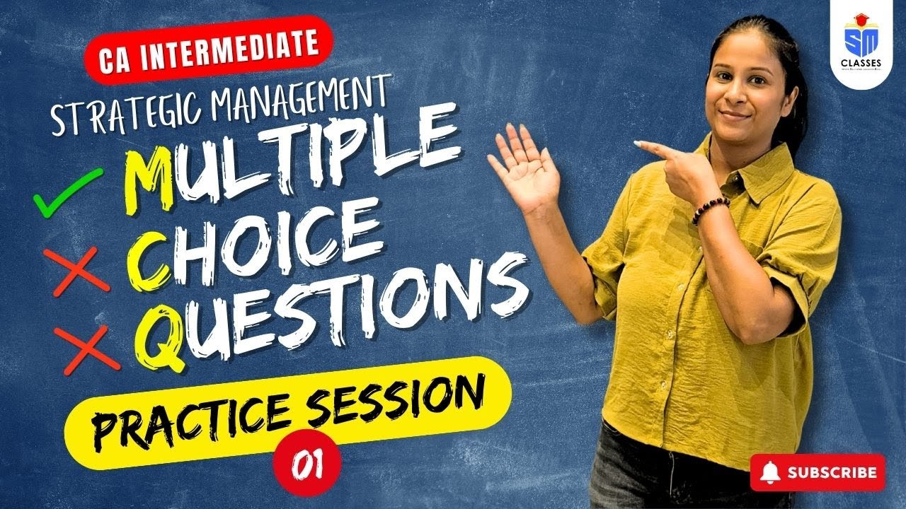 CA Inter SM MCQs Session 01 | Galtiyaan Jo Students Karte Hain + Solving Tricks
