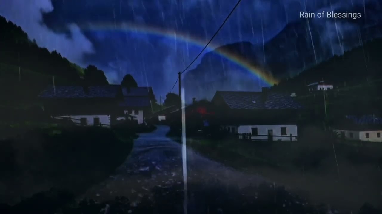 Gentle Rain Sounds to Calm Anxiety and Sleep