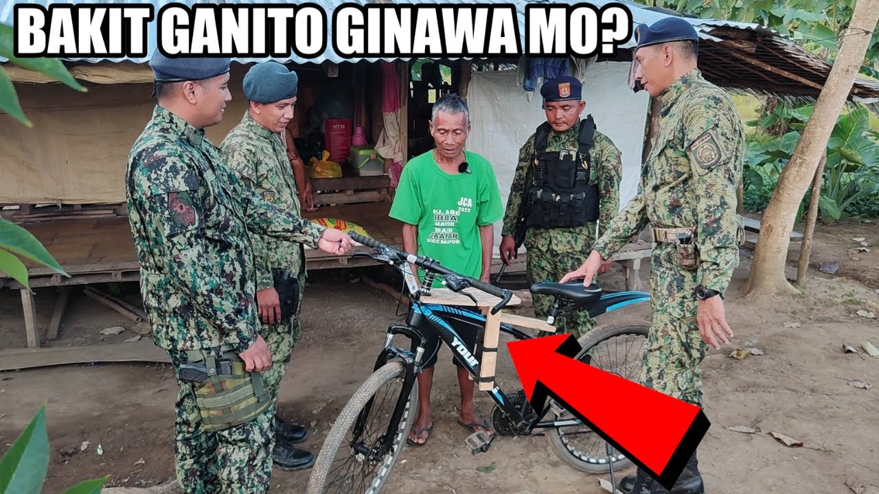 PART 2: MATANDANG  NAPADAAN SA CHECKPOINT GANITO ANG GINAWA SA BIKE NA BIGAY NAMIN | JASON TESORERO