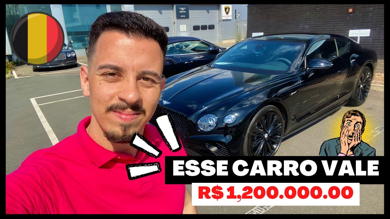 SUPER BAIRRO AQUI NA BELGICA / LOJAS DA LAMBORGHINI, BENTLEY, PORSCHE, BMW, MERCEDES