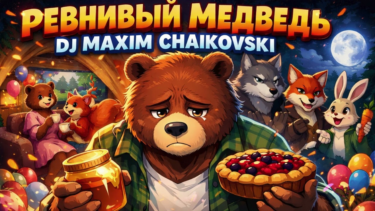 РЕВНИВЫЙ МЕДВЕДЬ 🐻💔— DJ MAXIM CHAIKOVSKI