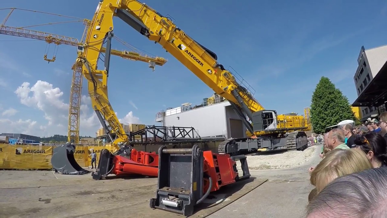Aregger AG, A-Rex Abbruchbagger