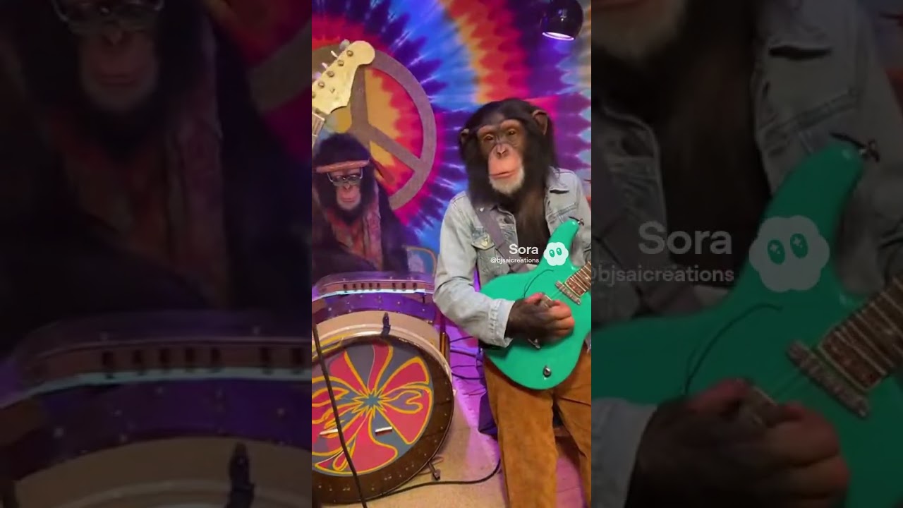 This Monkey Guitar Solo Is Wild!