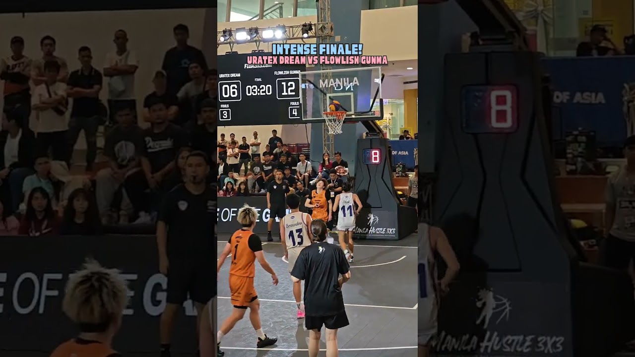 Uratex Dream vs Flowlish Gunma | Intense finals! Manila Hustle 3x3 | Awarding ceremony