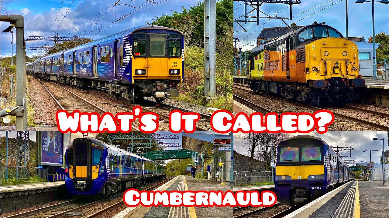 *Class 37* Trains At: Cumbernauld (15/10/22)