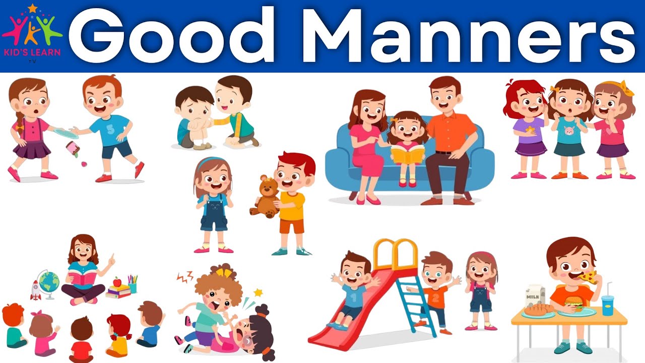 Good Manners Song For Kids | Good Manners | Learn Good Manners | Good Habits | Kids learn TV