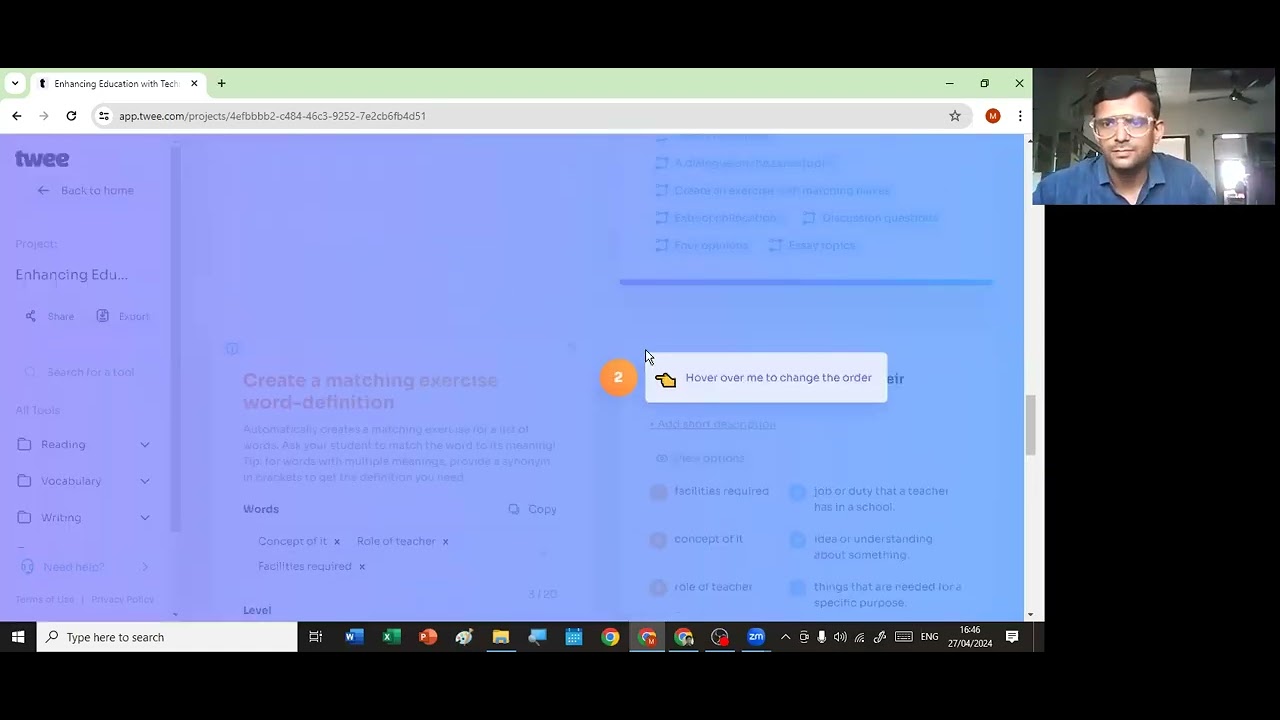 Jignesh Gohil - TWEE an AI tools for Language teachers
