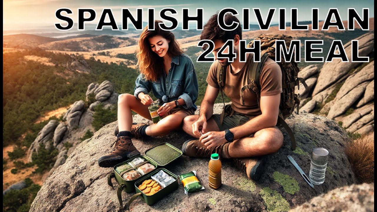 Spanish 24h MRE For Civilians, Menu 1, Part 2/2
