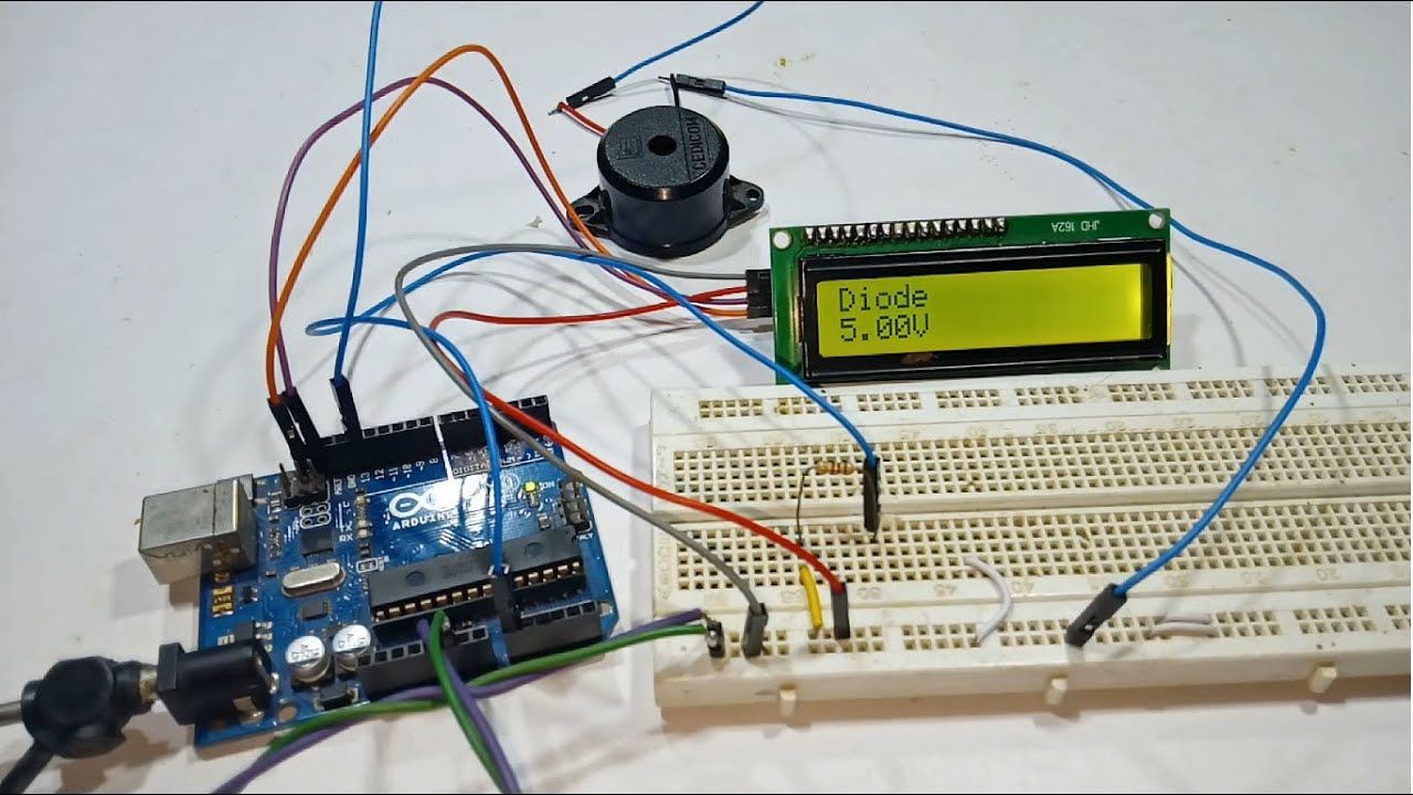 DIODE OR CONTINUITY TESTER USING ARDUINO