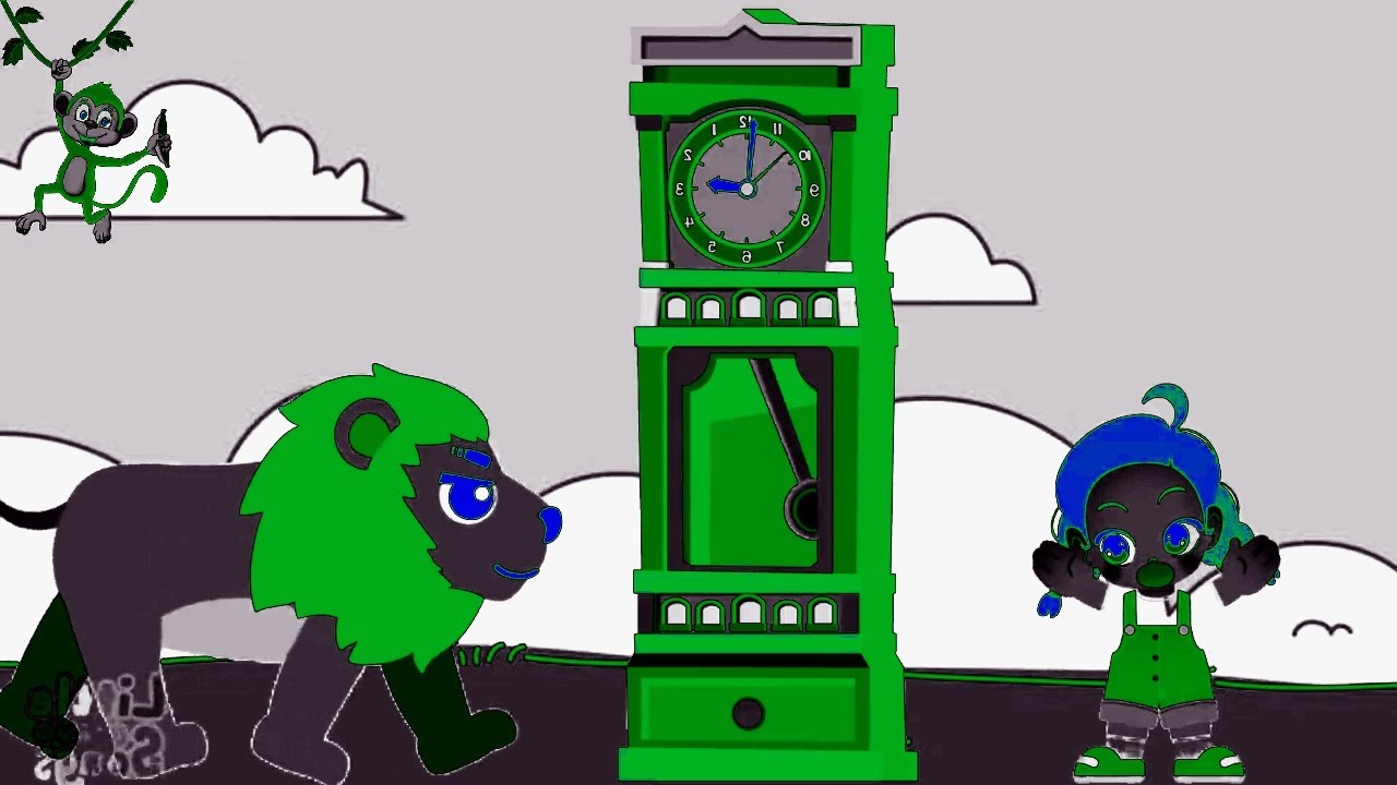 Lion Got Angry 🦁 | Hickory Dickory Dock Sparta Pitch Remix | Sponsored by Gamavision Csupo Effects