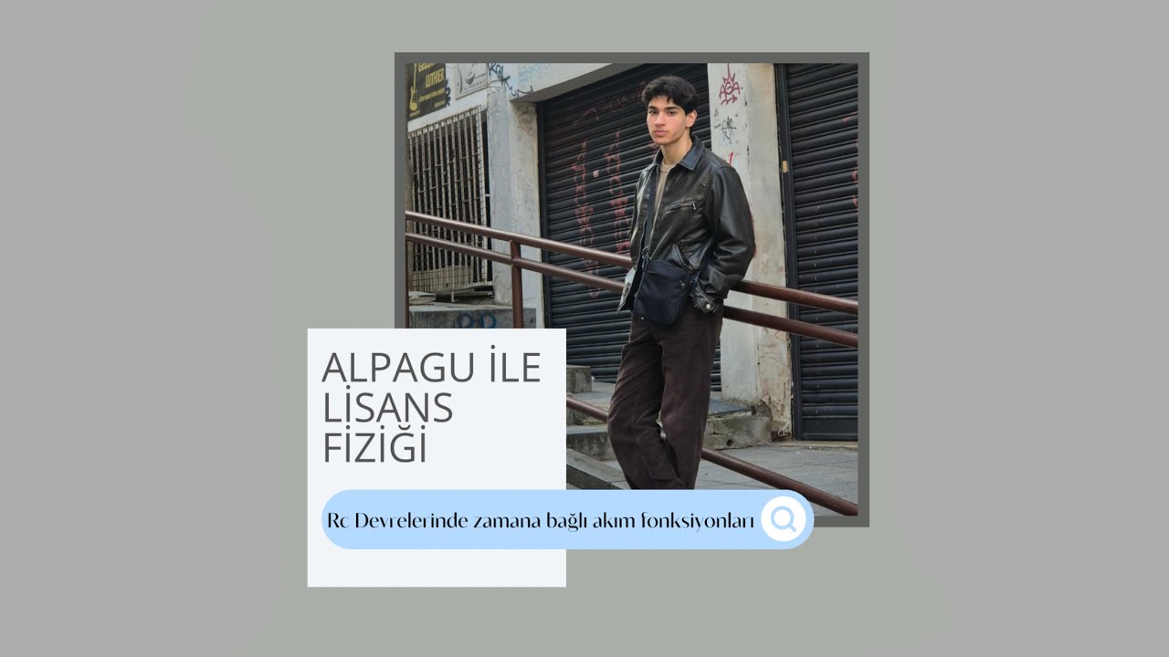 Rc devresinde akımın zamana bağlı değişimi (akımın zamana bağlı değişim fonksiyonu)