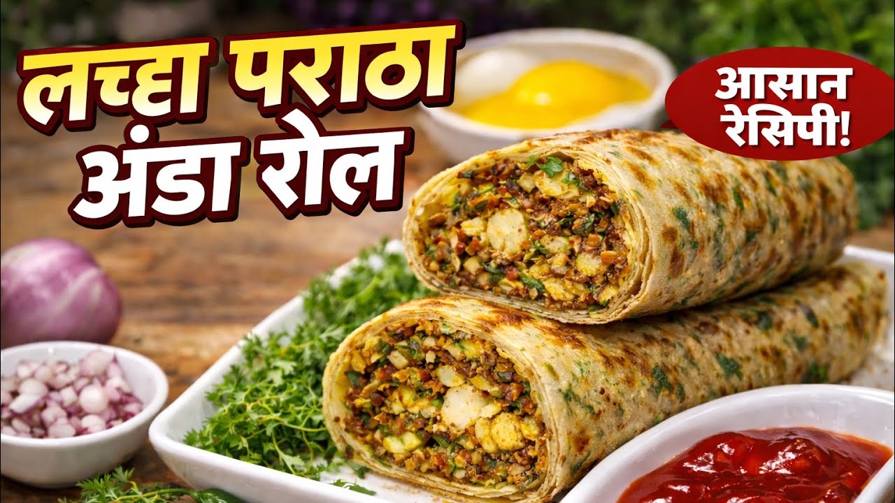 लच्छा पराठा अंडा रोल रेसिपी | बच्चों से लेकर बड़ों तक सभी को पसंद #lacchaparatharecipe #andaroll 