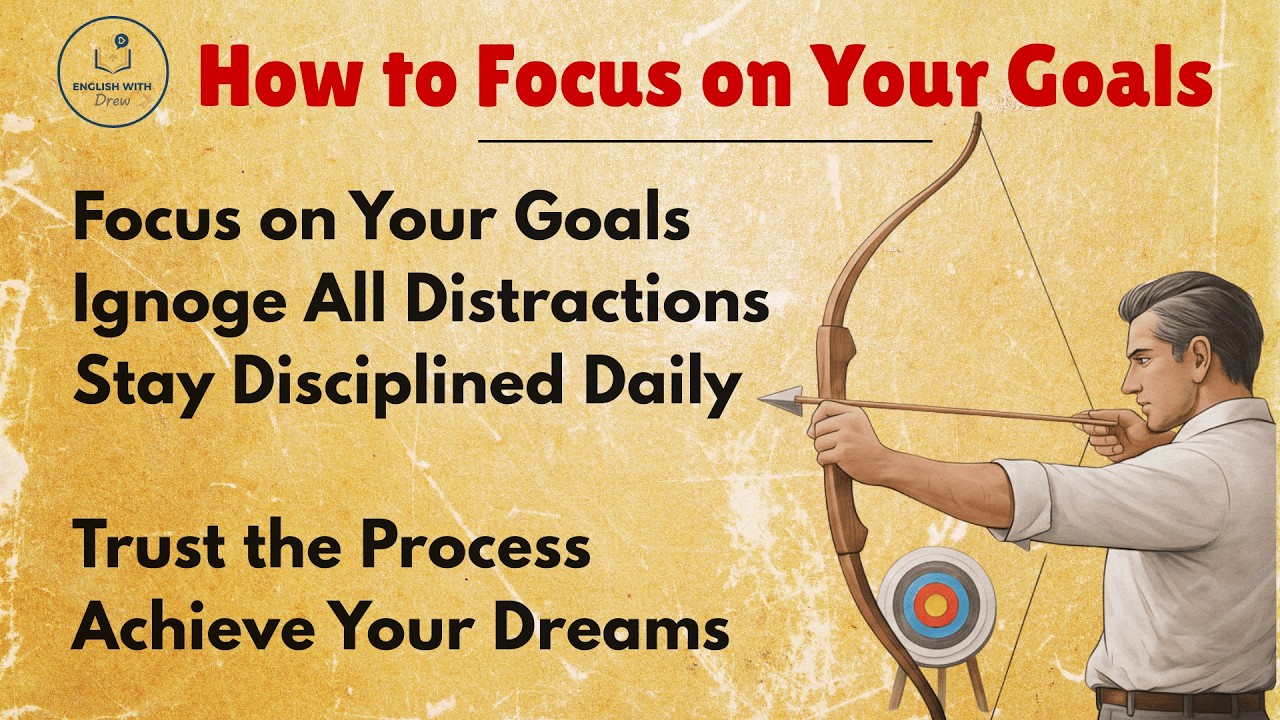 How to Stay Focused on Your Goals  Stop Distractions  Powerful Mental Discipline ✅
