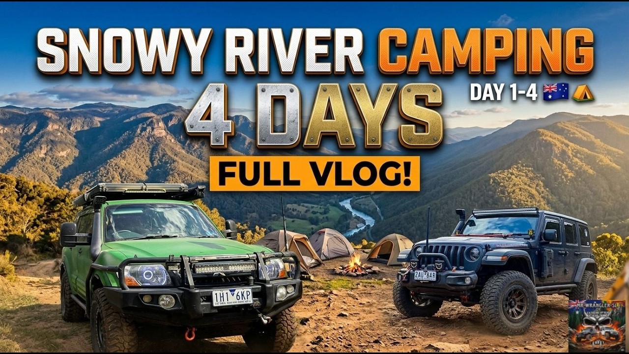 4 days deep in the Snowy River wilderness | Camping | 4WD Tracks