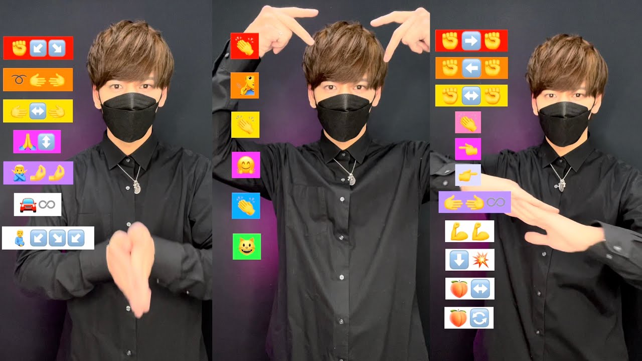 【TikTok medley】eazy dance tutorial TAKAHARU emoji challenge trend 2023 🕺🕺🕺