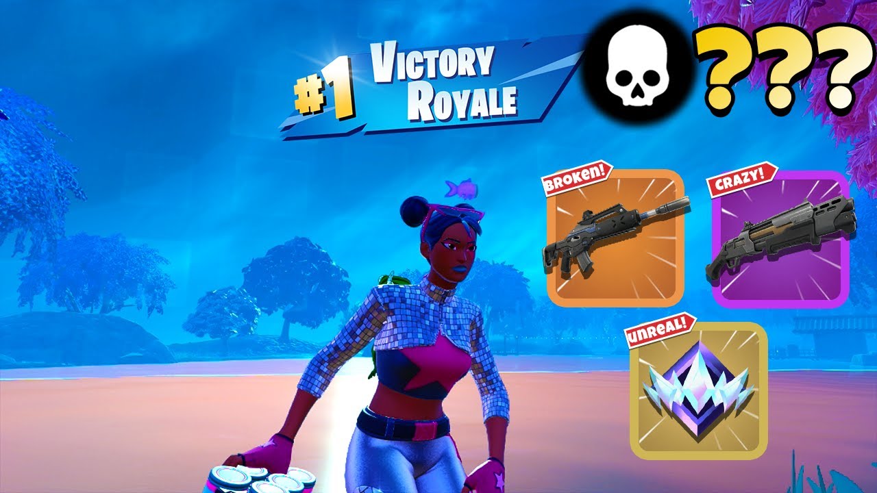 High Elimination Unreal Ranked Solo Zero Builds (Fortnite Chapter 6)