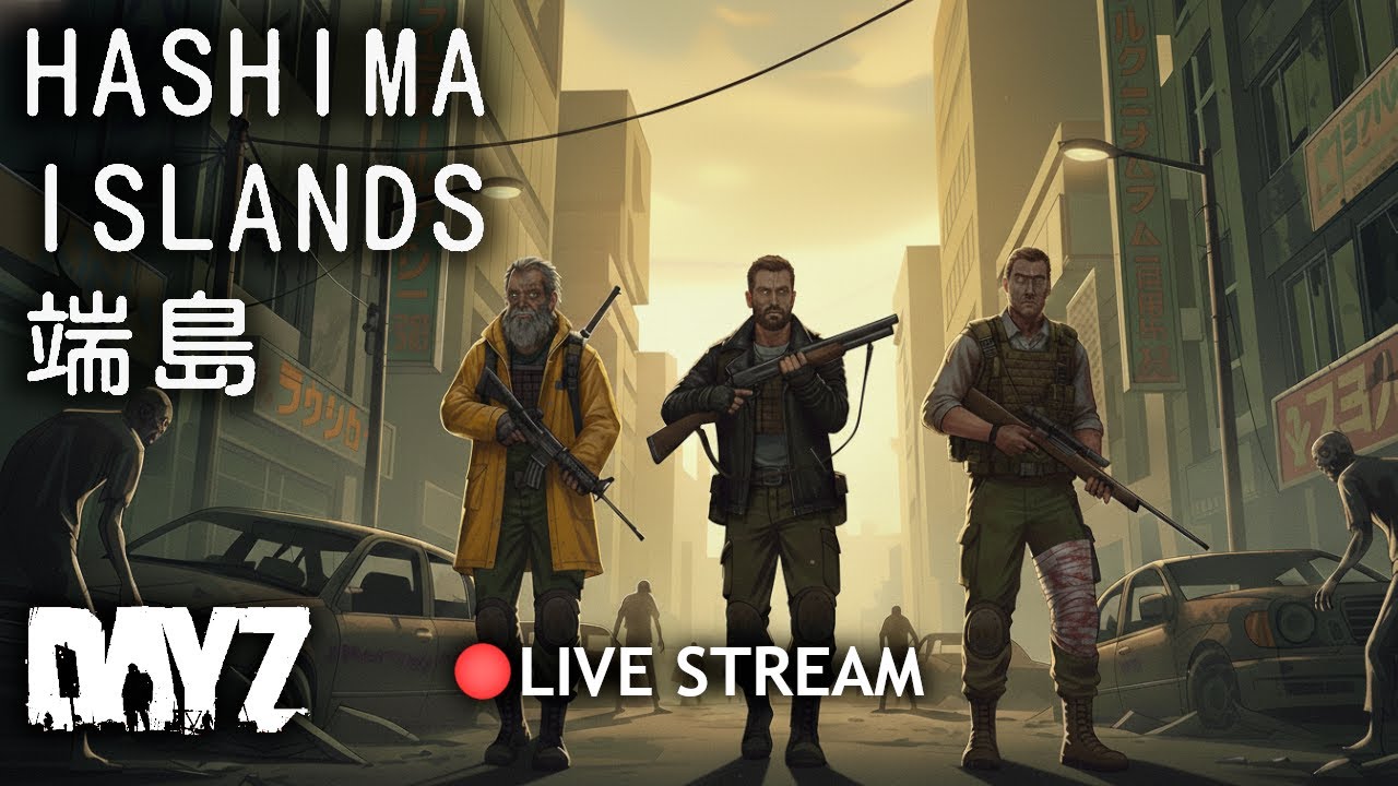 POWWWS Lab on Hashima Islands - A DayZ Adventure Stream