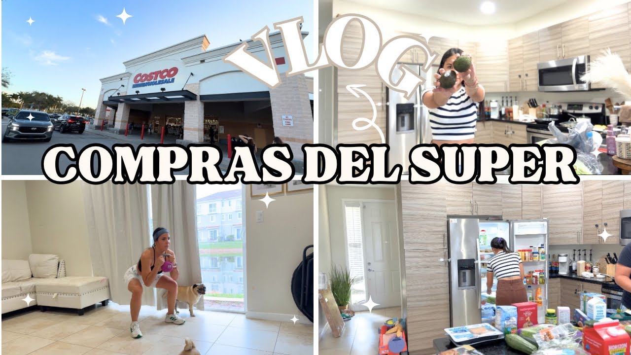 Vlog semanal✨: ACOMPÁÑAME A HACER MERCADO viviendo en USA 🛒🇺🇸 Costco y Walmart