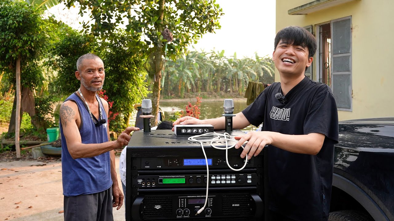 Giao loa isophon IP-9920 cho anh Huề ở Tứ Kỳ, Hải Dương