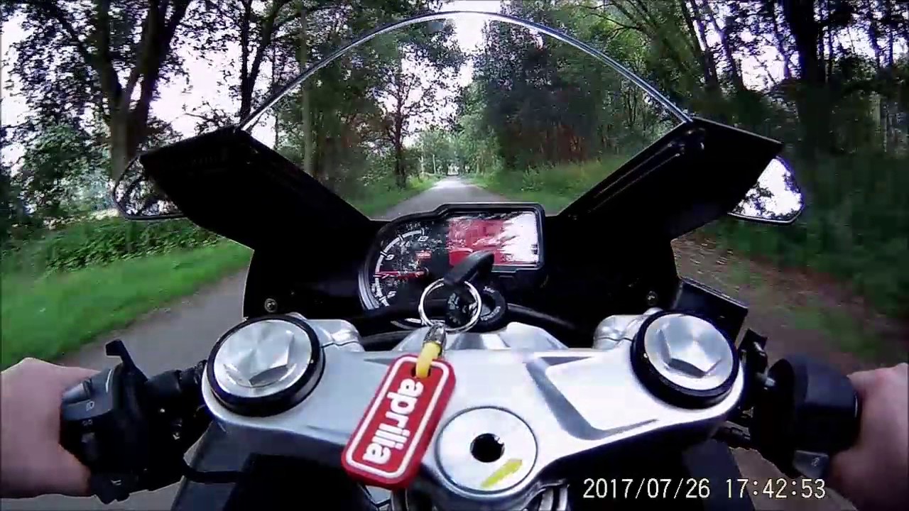 Erste Fahrt mit meiner Aprilia RS4 50 ccm
