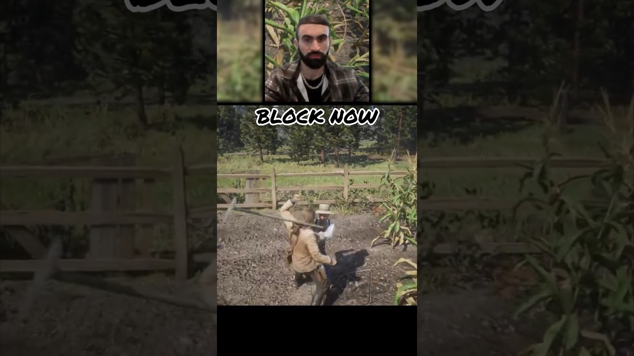 How to Win EVERY Fist Fight Block Punch in Red Dead Redemption 2 #avd #gamers #shorts