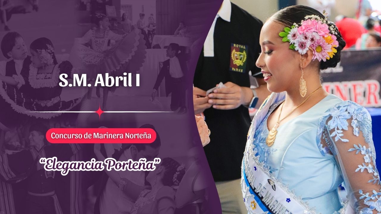 Presentación de 👑 S.M. Abril  - Concurso Elegancia Porteña ❤️