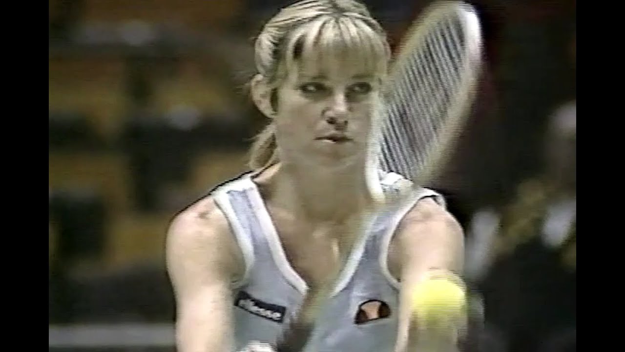 Chris Evert vs. Tracy Austin Toyota Championship 1982 SF 💛