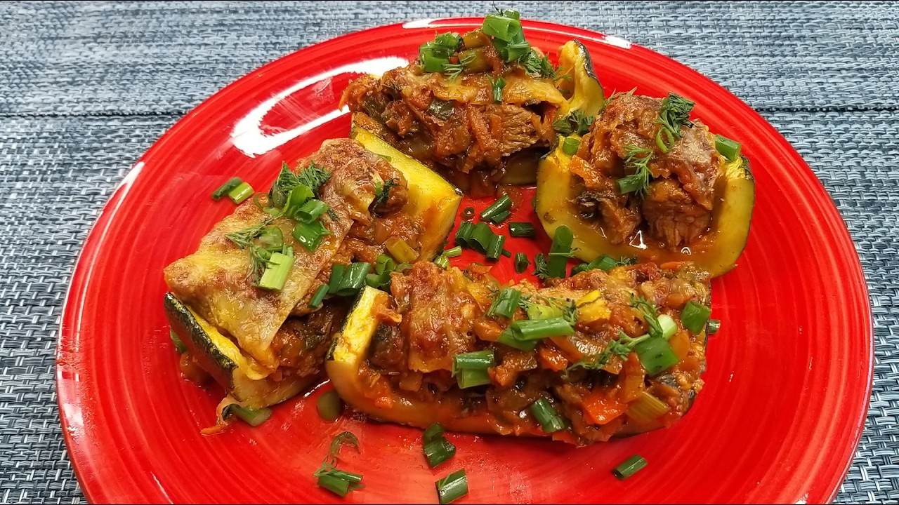 😋 Фаршированные Кабачки - Рецепт Кабачков С Сыром ⭐