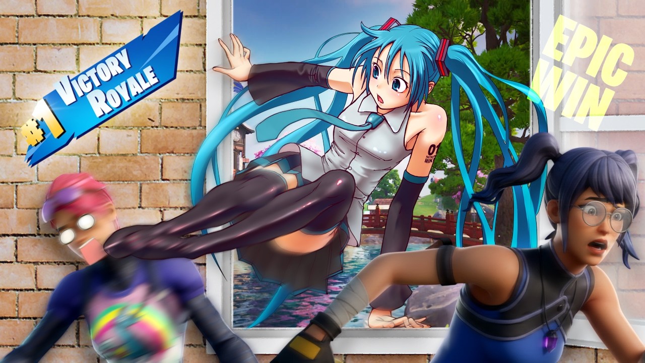Hatsune Miku en FORTNITE: Victoria Magistral (Zero Build) - Sin Comentarios