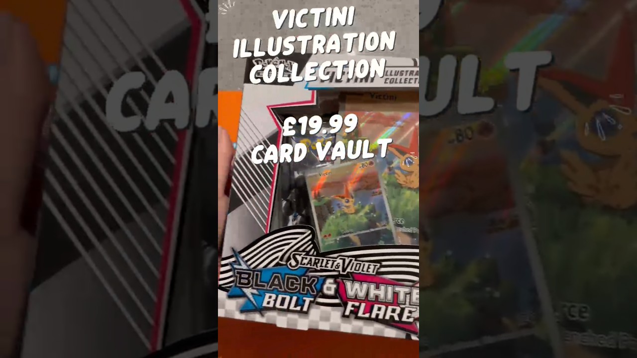 Victini Illustration found in the wild Promo secured after giving up on White Flare! 
