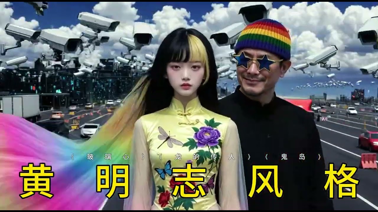 123456.黄明志风格.讽刺幽默歌曲2026 | 《玻璃心》《龙的传人》《鬼岛》