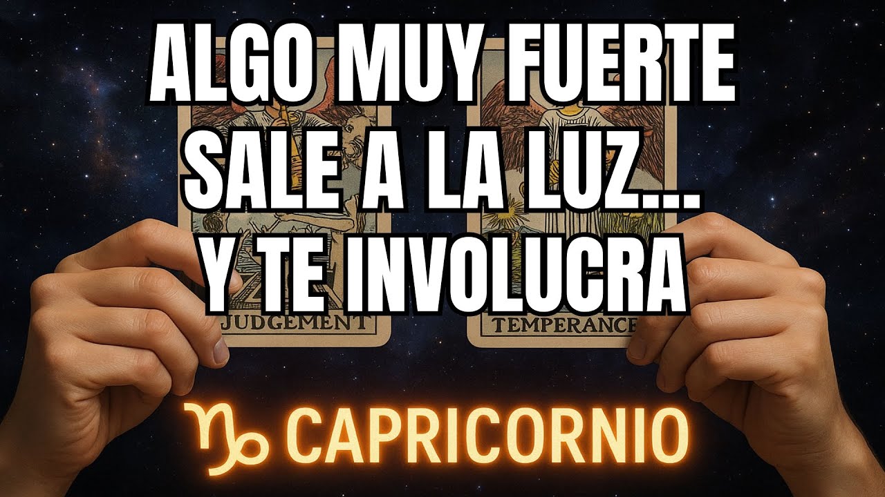CAPRICORNIO♑SE TE VIENE UNA BOMBA DE NOTICIAS FUERTES VAS A VIVIR LA MEJOR ETAPA DE VIDA PERO MIRA