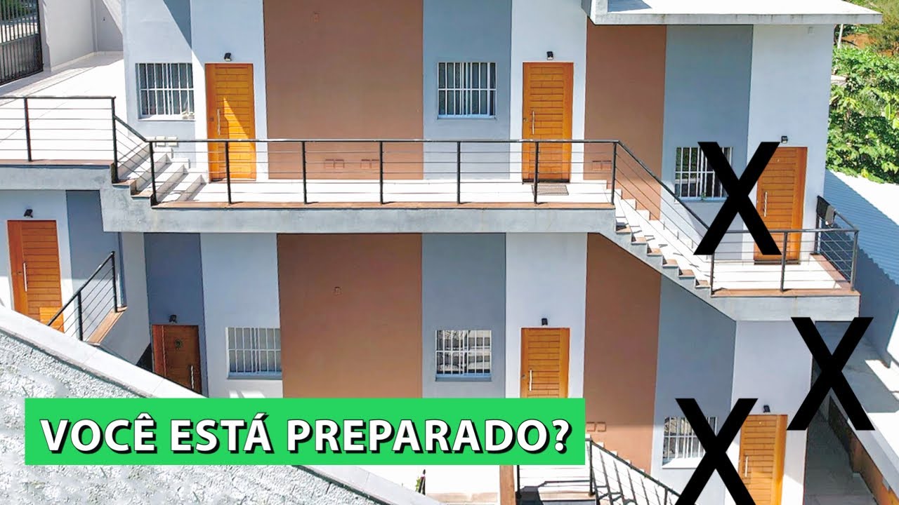 3 kitnets vazias, e agora?