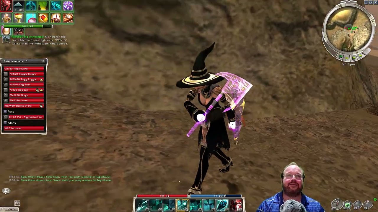 02 06 25 Video 4 GW ZB Korshek guy zaishen bounty Hard Mode Super fun happy gamey gamerton time