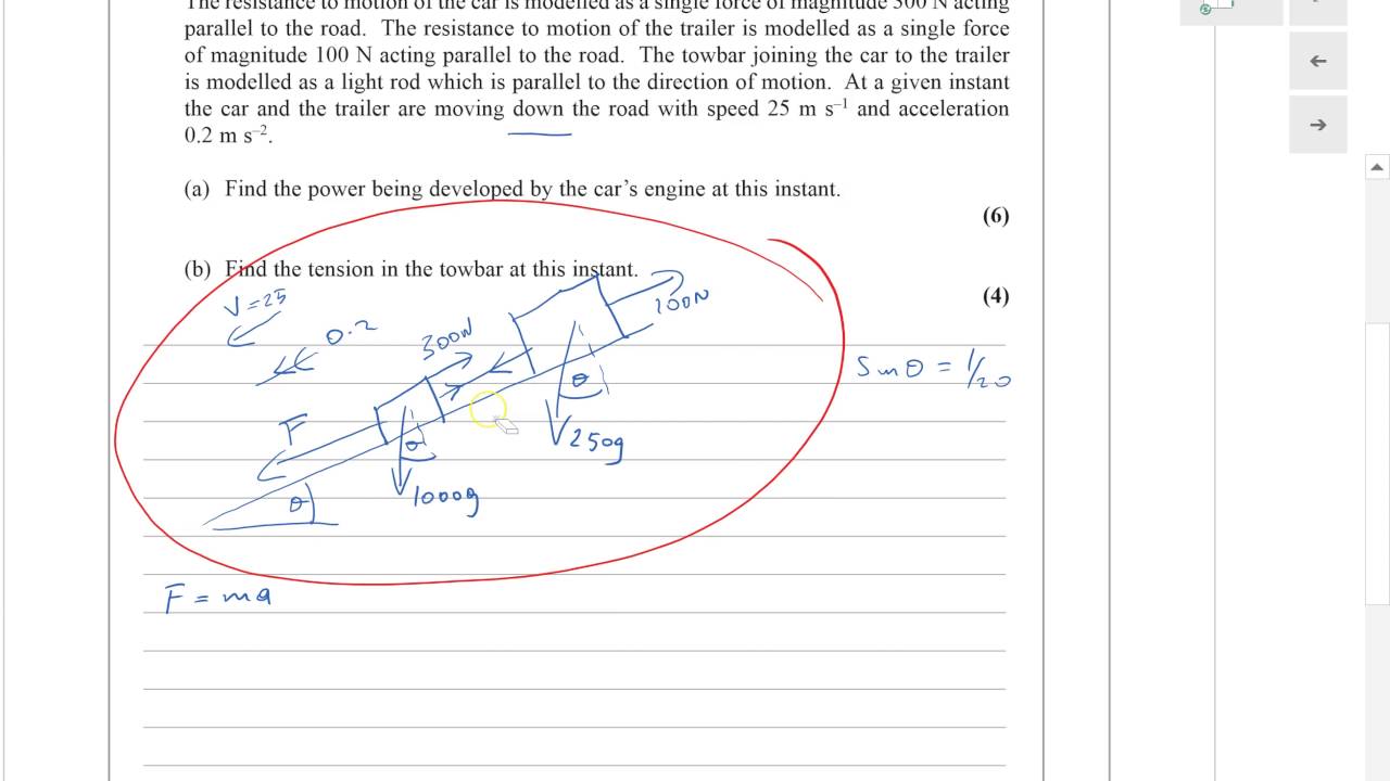 M2 Edexcel International June 14 part 1 qu 1, 2, 3, 4