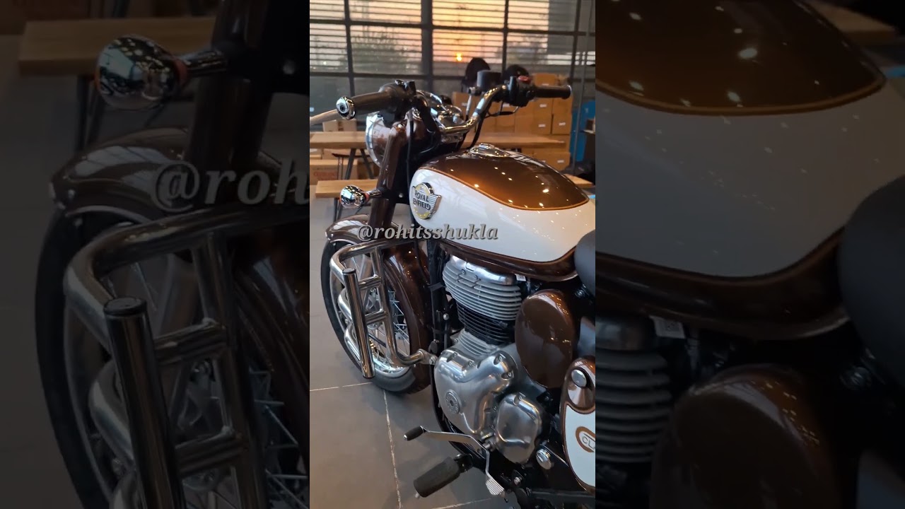 Classic 350 Medallion Bronze ☆ Commando Sand #royalenfield #classic350 #shorts #viral #trending #yt