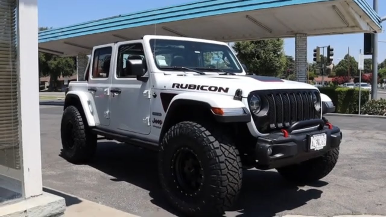 2020 Jeep Wrangler On 37's With Race line Wheels Plus EVO 5 BUILD!