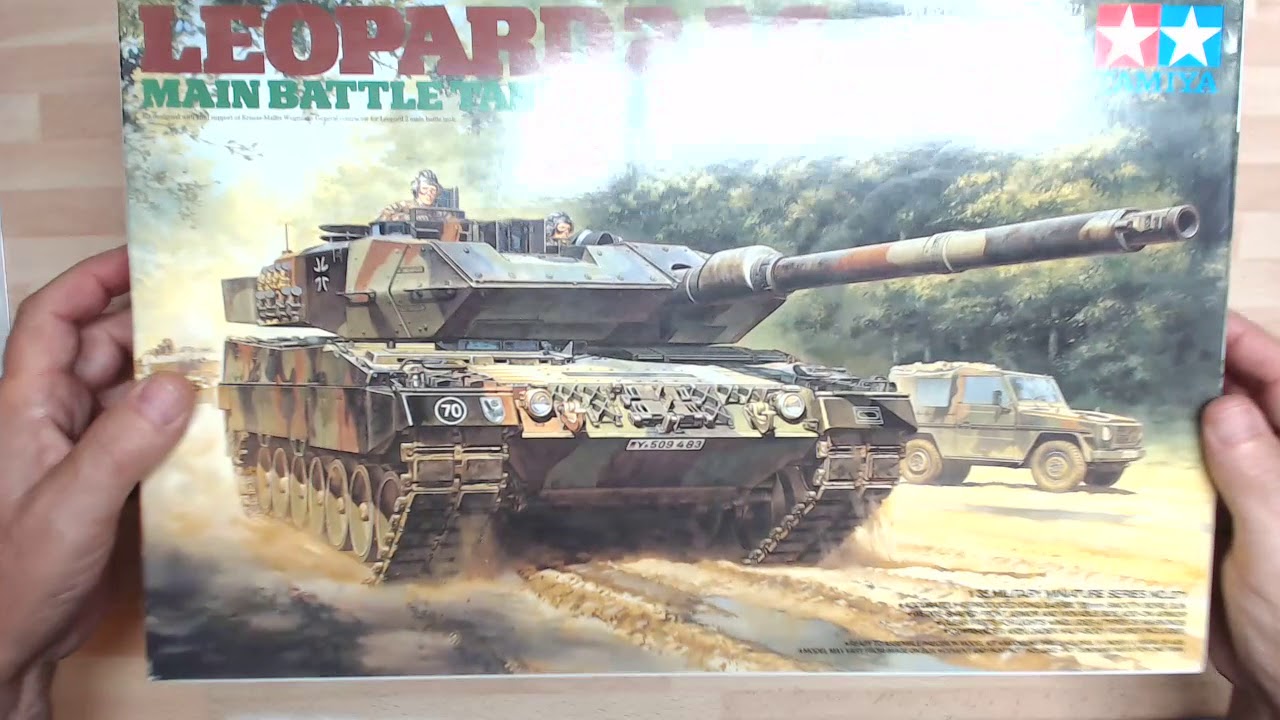 TAMIYA LEOPARD 2 A6 1 35 STARTING BUILD